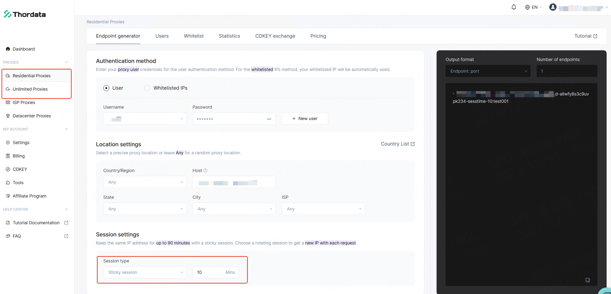 Using Thordata to Set up Rotating IPs