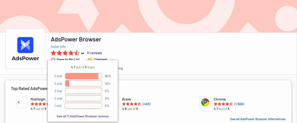 Reviews of AdsPower