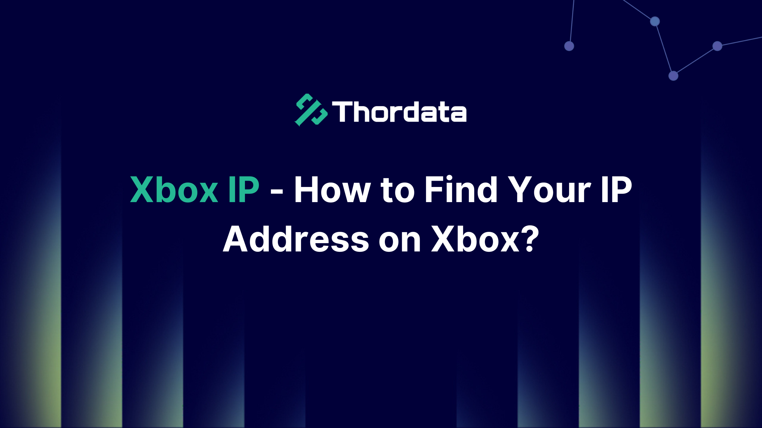 Find Your IP Address on Xbox