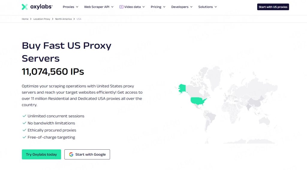US Proxies-oxylabs