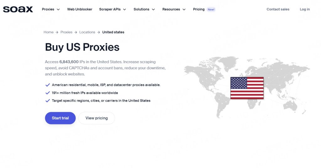 US Proxies-soax