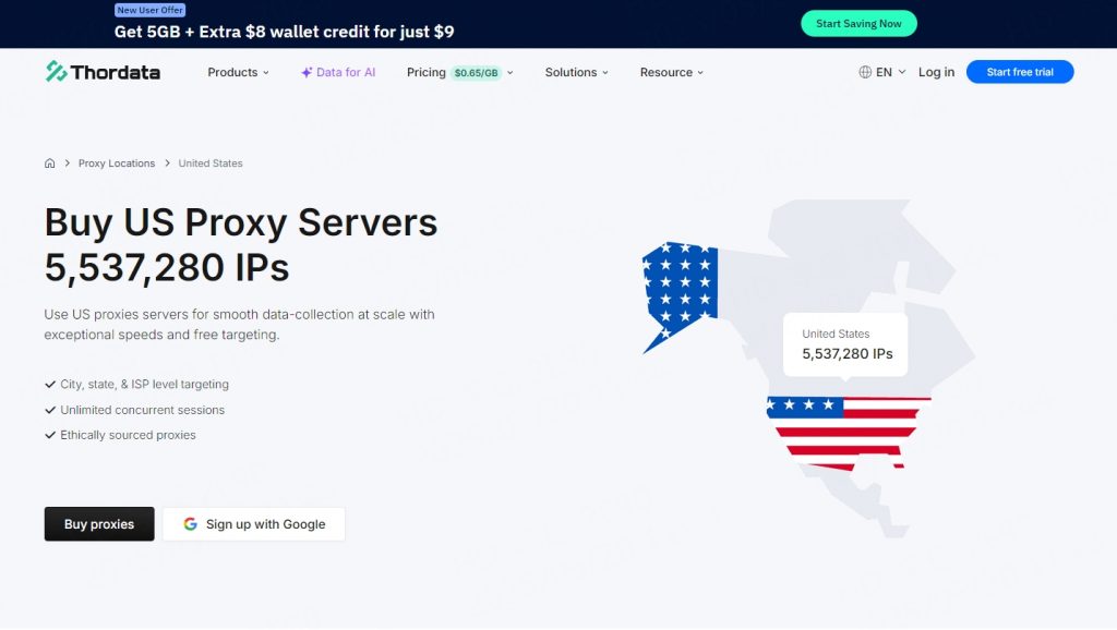 USA Proxies-Thordata