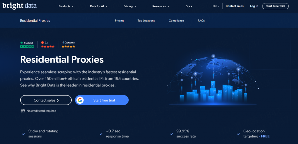 Brightdata Residential Proxies
