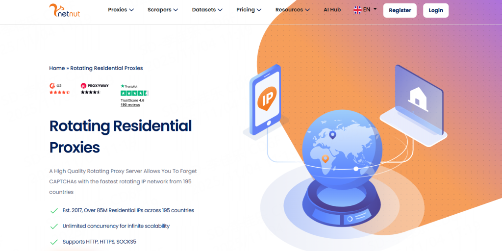 NetNut Residential Proxies
