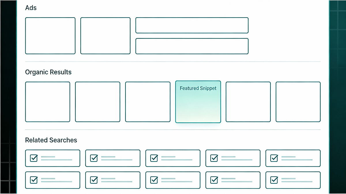Annotated Google SERP